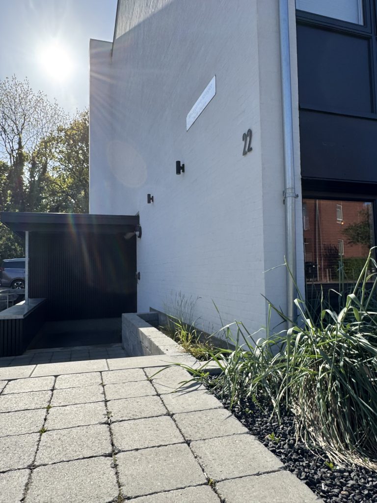 samala_Klosterparkvej kollegie6 Samalas indgang på Klosterparkvej 22, Kalundborg