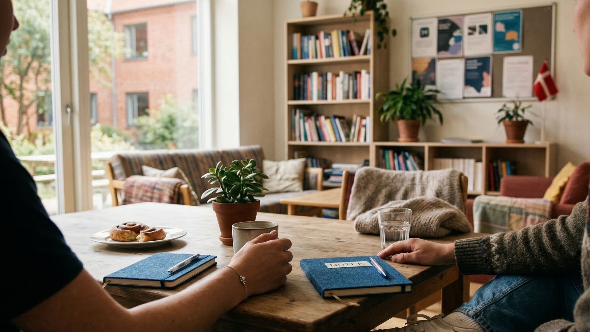 to mennesker i samtale