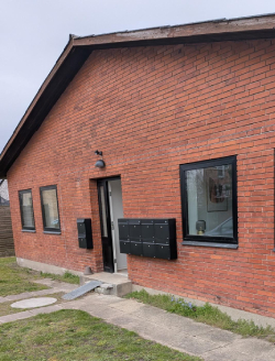 Rødt murstens hus